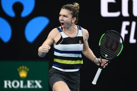 Claire Biblia Regulación Serena Williams beats Halep in three sets at Australian Open – as it  happened | Australian Open 2019 | The Guardian