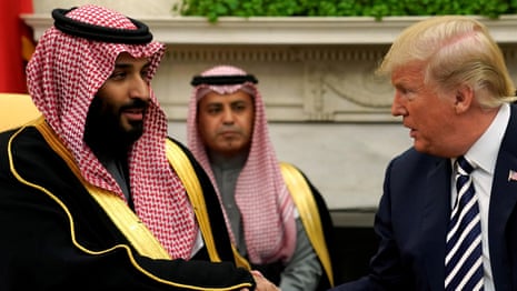 Trump: Saudi Arabia decision about 'America first' – video