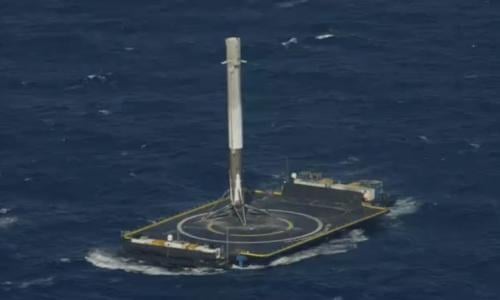 View Spacex Self Landing Rocket Pics