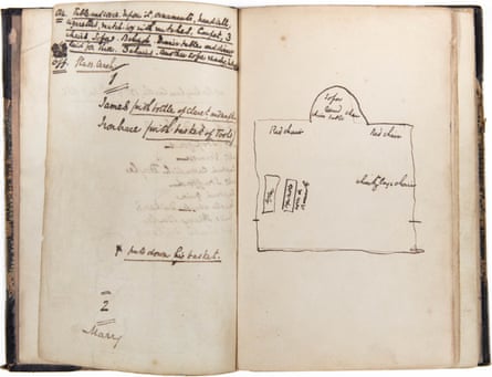 Charles Dickens’s reading copy of The Story of Little Dombey with a stage drawing
