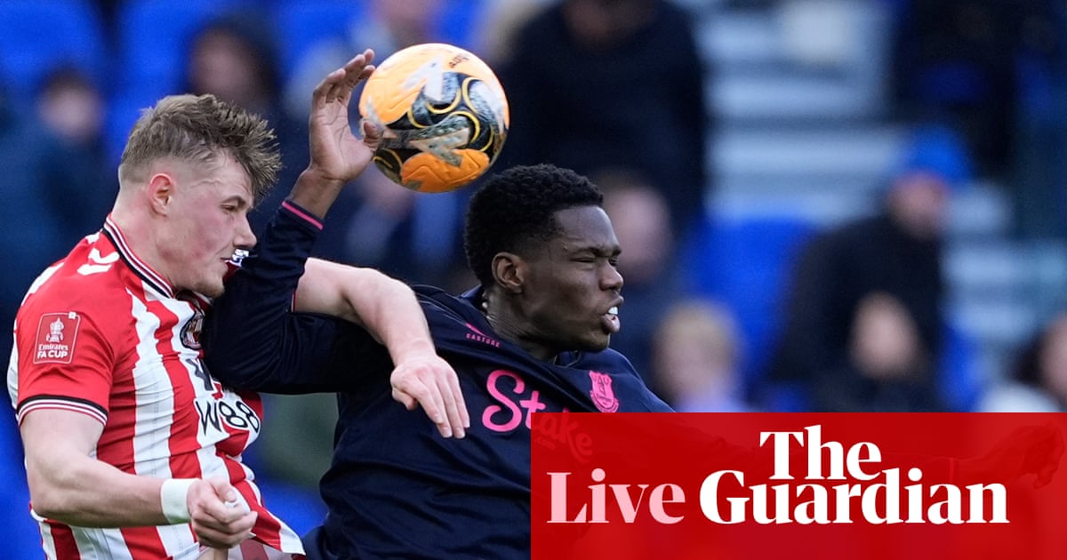 Everton and Sunderland goes to extra time, Wolves 6-1 Shrewsbury, and more: FA Cup third round – live