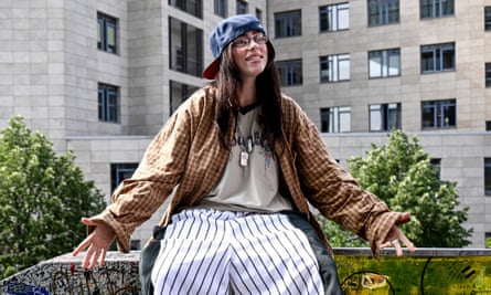 Billie Eilish pictured in Berlin.