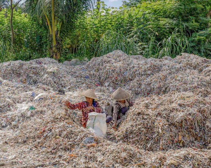 UK plastic waste exports to developing countries rose 84% in a year, data shows