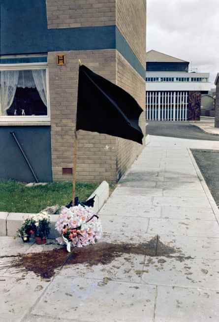 The site where Seamus Cusack was killed, Derry City, 1971.