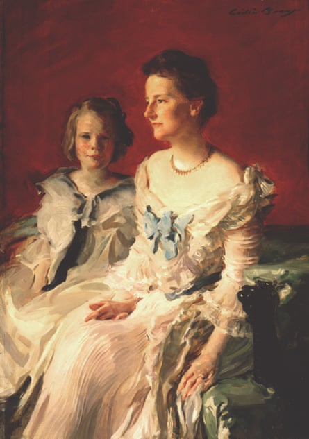 Edith and Ethel Roosevelt by Cecilia Beaux Oil