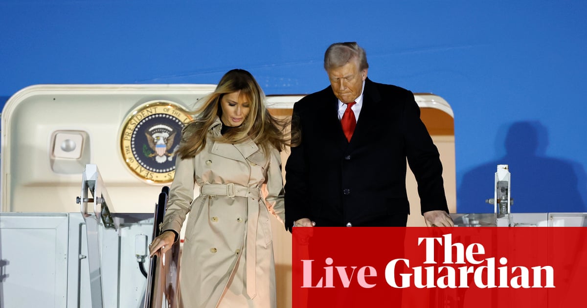 Donald Trump to meet the King as protesters gather in London and Windsor UK politics live