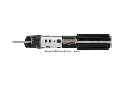 a lightsaber hilt