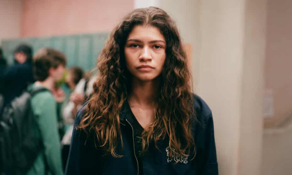 Zendaya in Euphoria.