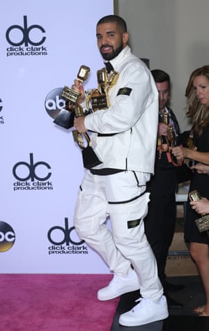 Drake in head to toe Stone Island.