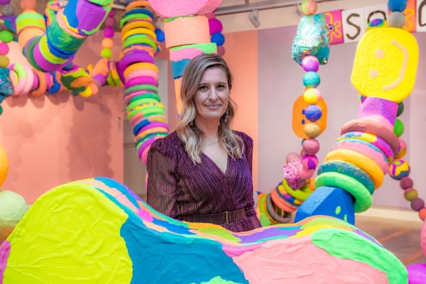 Rosie Deacon at Spring Collection.