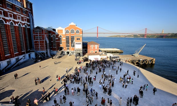 Power house: the renovated Central Tejo exhibition space at Belém.