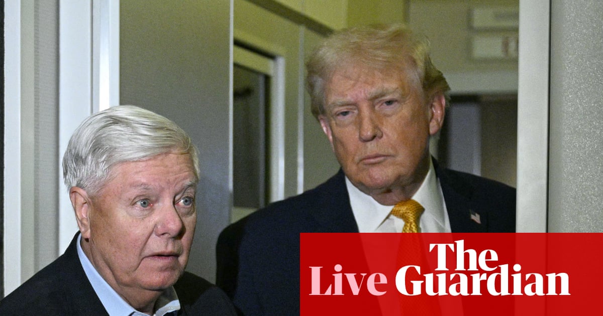 Donald Trump suggests there was no foul play in Lindsey Graham’s death amid conspiracies – live