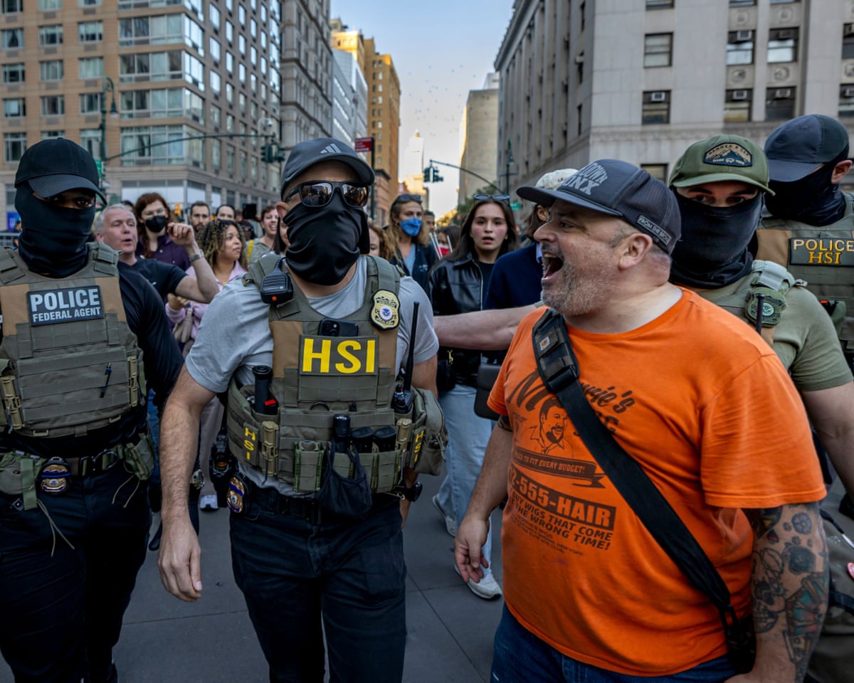 New York unveils portal for public to share ICE footage after four US citizens arrested | New York | The Guardian