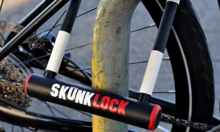 SkunkLock for bicycle