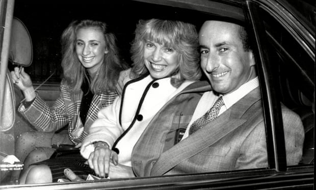 Ralph Halpern with his wife Joan and daughter Jennifer in 1987, the year he was exposed in a story of kisses and stories as 