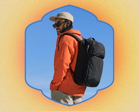 A group of personal item sized backpacks