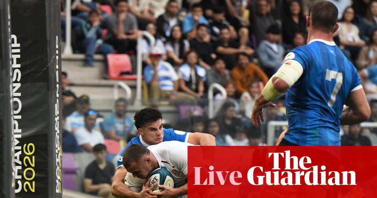 Argentina v England: Nations Championship rugby – live