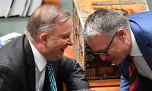 Anthony Albanese and Joel Fitzgibbon