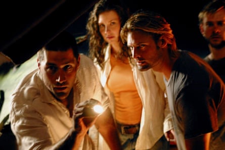 Matthew Fox, Evangeline Lilly, Josh Holloway and Dominic Monaghan in Lost