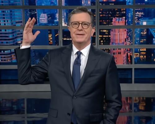Stephen Colbert on Trump's Vatican feud: 'Damn, the pope just read you for filth' | Late-night TV roundup | The Guardian
