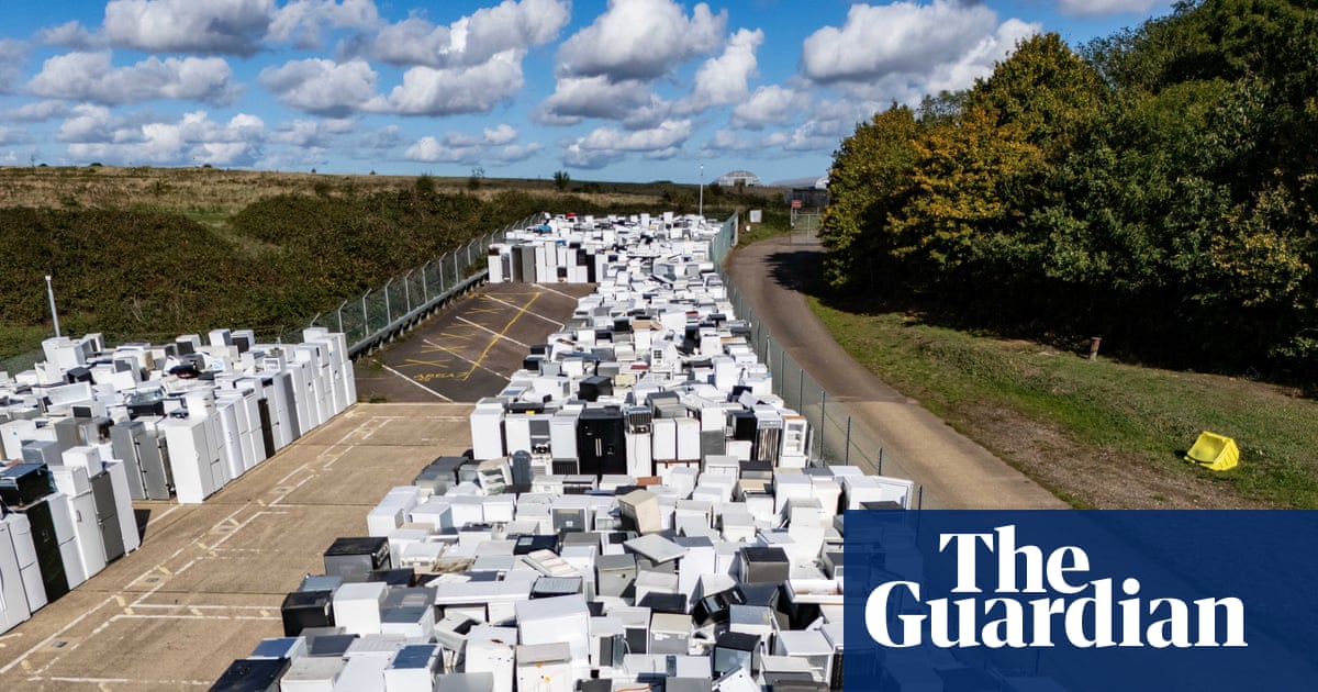 What an eyesore! My day at Norfolk's frightful fridge mountain