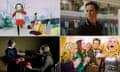 Four-picture composite of Only Yesterday; Andrew Scott in All of Us Strangers; Matthew Perry, centre, in 17 Again; Sonsoles Aranguren and Lola Cardona in El Sur.