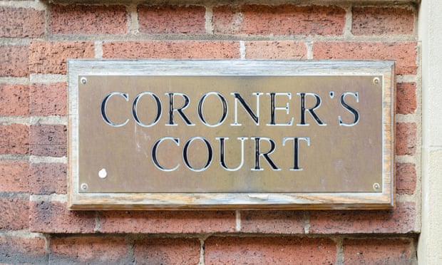 Coroner’s court sign