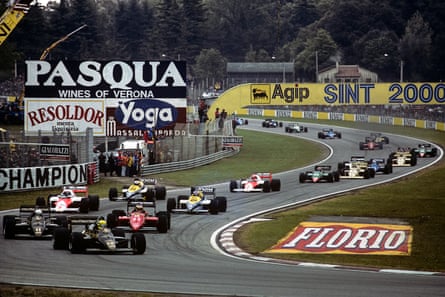 Ayrton Senna leads the charge in 1985