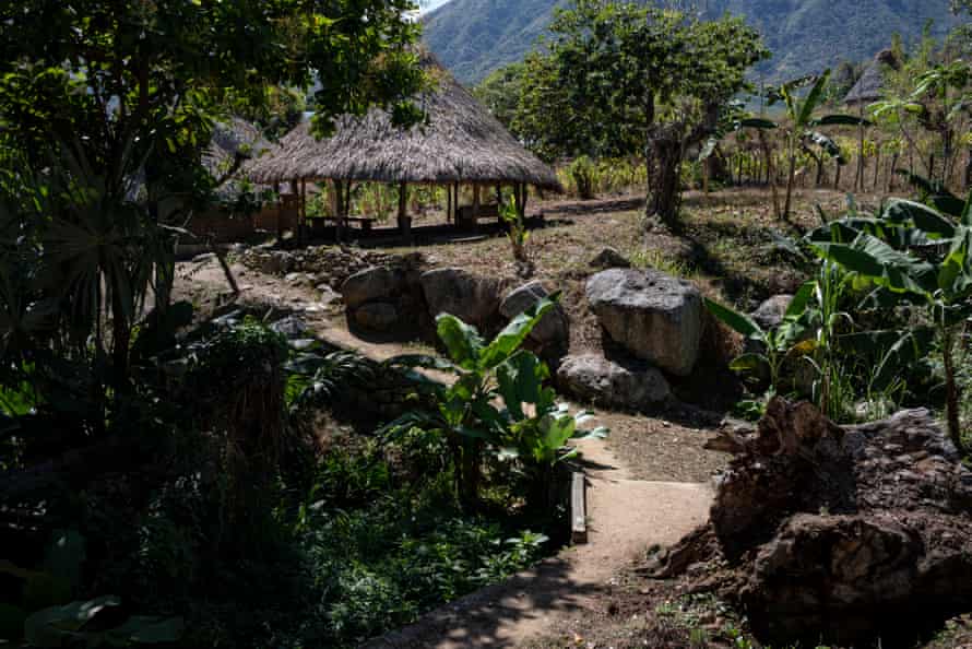 A kankurua built at the back of Atánquez library.
