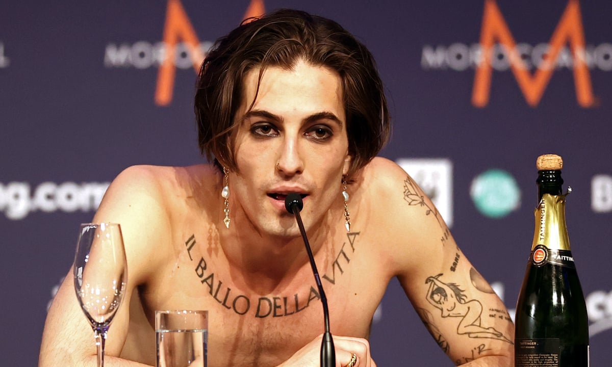 images Maneskin Eurovision Lead Singer lead singer cleared of taking drugs