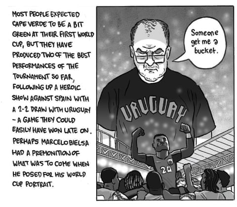 David Squires connected week 2 astatine nan World Cup , sheet 1