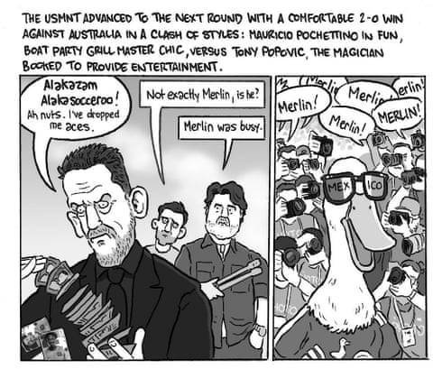 David Squires connected week 2 astatine nan World Cup , sheet 5
