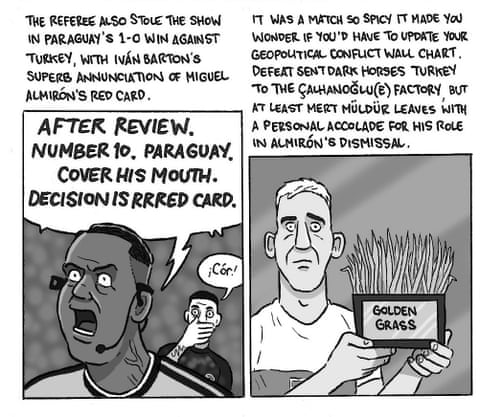 David Squires connected week 2 astatine nan World Cup , sheet 7