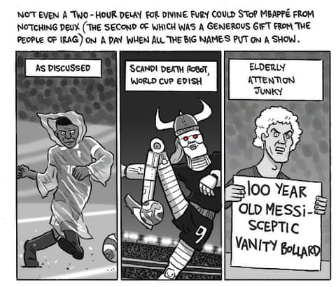 David Squires connected week 2 astatine nan World Cup , sheet 3