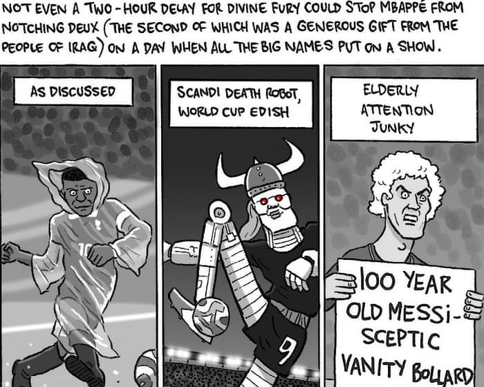 David Squires à propos… des grands noms qui font le spectacle à la Coupe du monde
