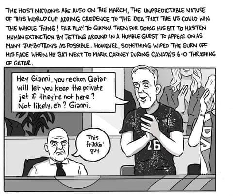 David Squires connected week 2 astatine nan World Cup , sheet 4
