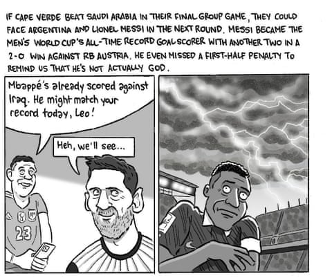 David Squires connected week 2 astatine nan World Cup , sheet 2