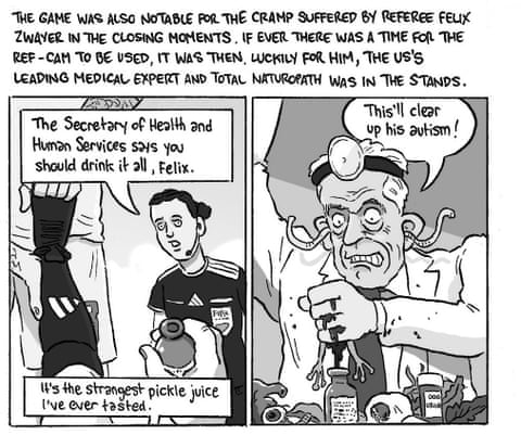 David Squires connected week 2 astatine nan World Cup , sheet 6