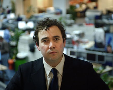 Will Lewis in a newsroom
