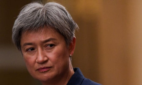 Australian foreign minister, Penny Wong.