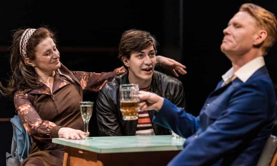 Anna Francolini, Jonah Rzeskiewicz and Michael Shaeffer in Tom Fool.