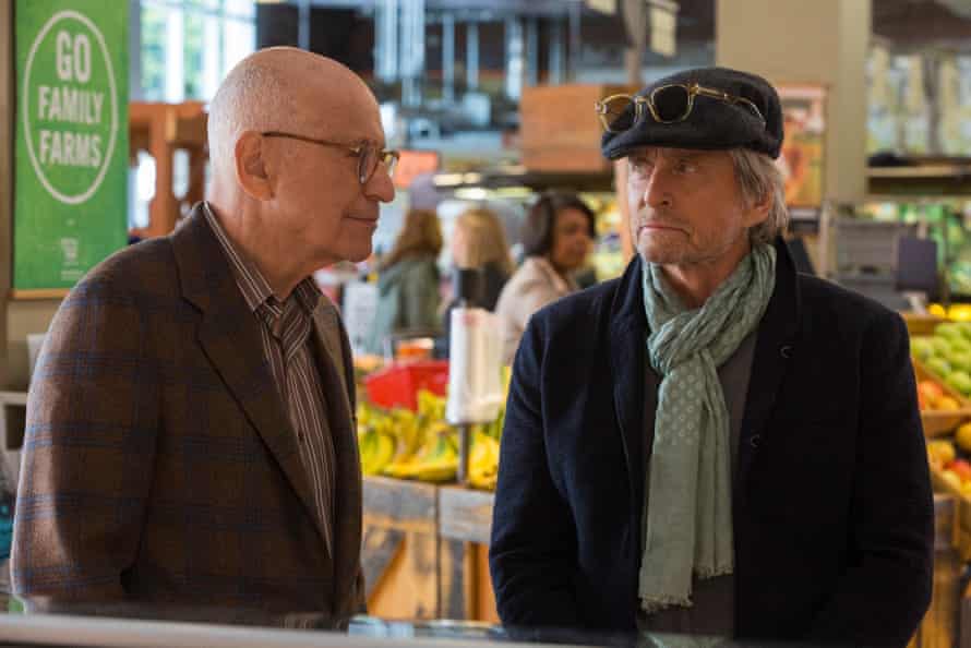 Arkin with Michael Douglas in The Kominsky Method.