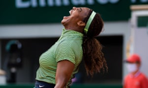 French Open: Serena Williams into round three, Zverev and Tsitsipas both win – as it happened | Sport | The Guardian