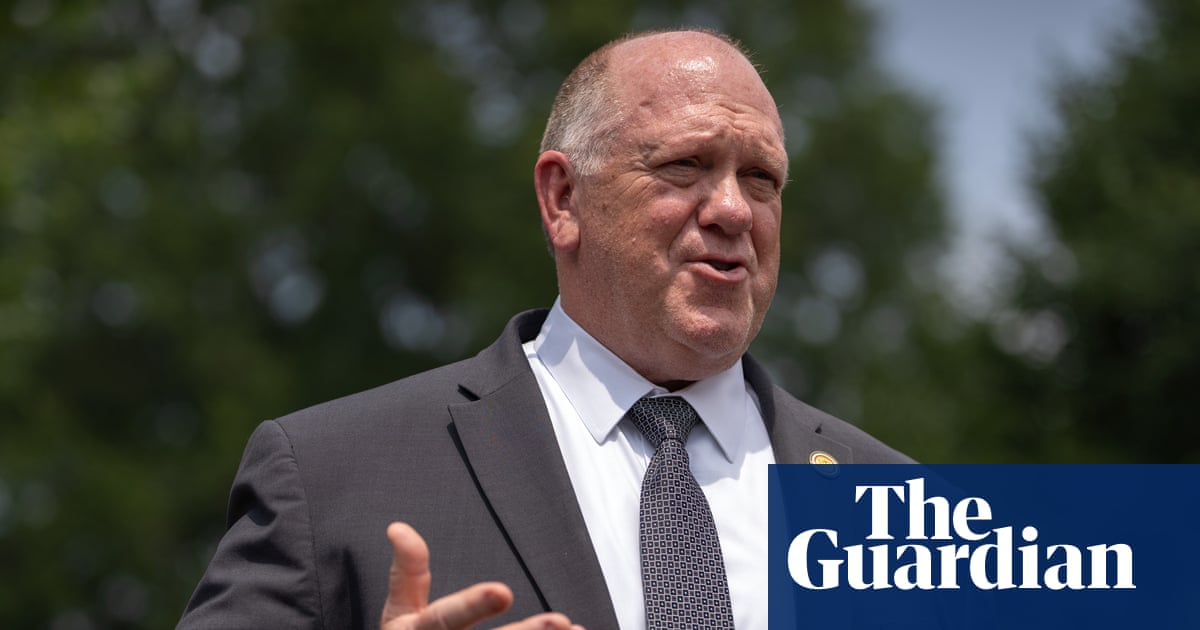 Tom Homan, Trump’s border czar, bravely announcing that maybe the guy with a documented history of alleged abuse shouldn’t have been handed a federal gun and a hunting license for immigrants.
