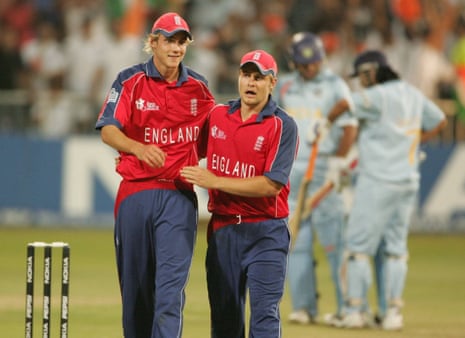 Stuart Broad in the 2007 cricket World Cup.