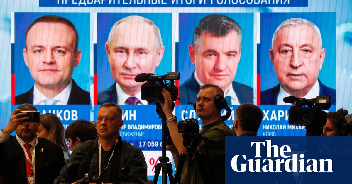 Vladimir Putin claims landslide Russian election victory