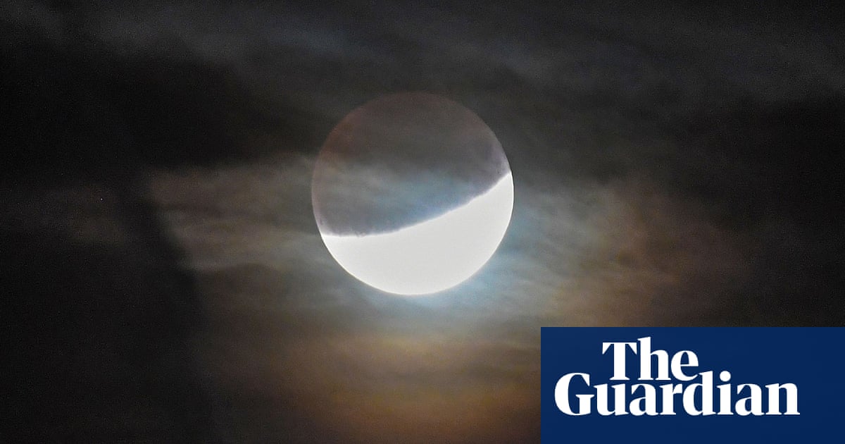 Partial Lunar Eclipse In Pictures Science The Guardian partial-lunar-eclipse-in-pictures-science-the-guardian