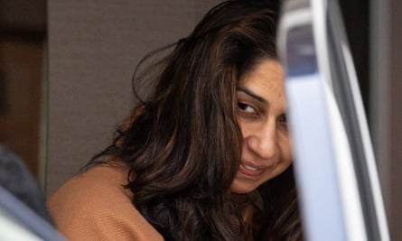 Suella Braverman after being sacked as home secretary.