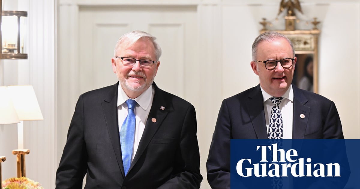 PM backs Rudd to keep role despite Trump criticism saying ambassador 'works his guts out' in DC