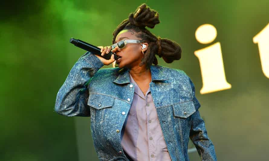 Little Simz performs at the All Points East festival in London in August.